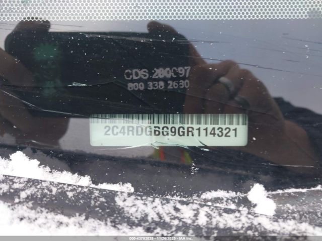 2016 DODGE GRAND CARAVAN 2C4RDGBG9GR114321 Photo 8