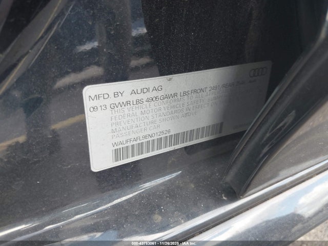 2014 AUDI A4 WAUFFAFL9EN012526 Photo 8