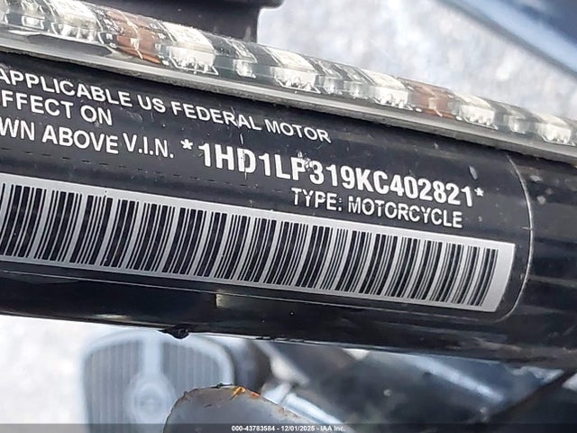 1HD1LP319KC402821 Harley-Davidson Xl1200 Ns
