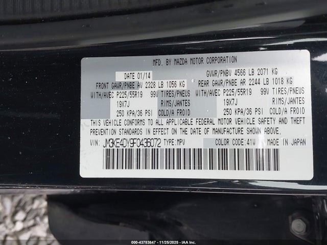 Mazda Cx-5 Grand Touring 2015 JM3KE4DY9F0436072 Image 9