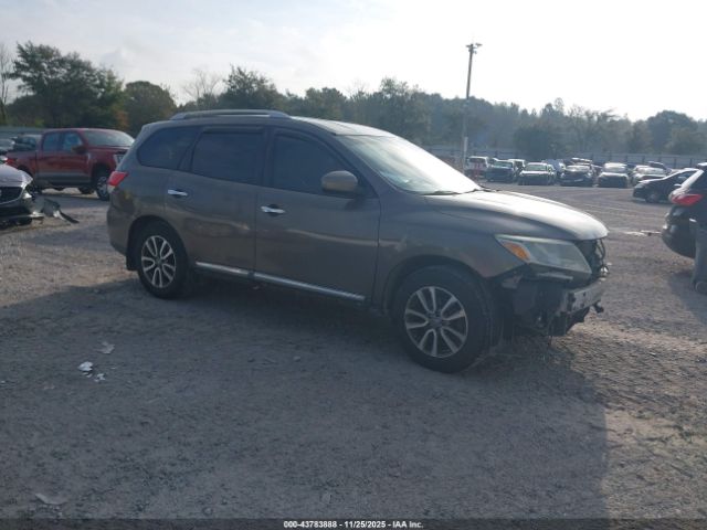 2014 NISSAN PATHFINDER 5N1AR2MN0EC674615