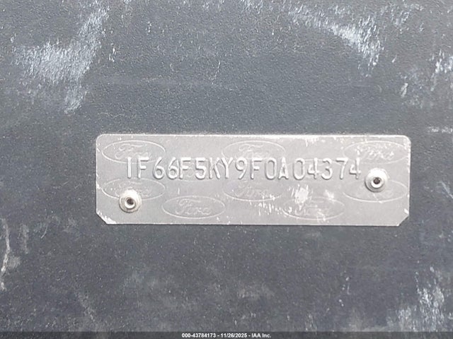 1F66F5KY9F0A04374 Ford F-59 Commercial Stripped