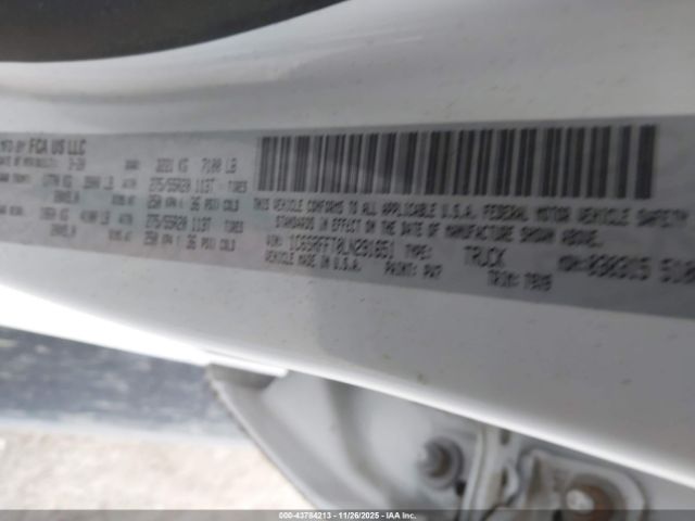 2020 RAM 1500 1C6SRFFT0LN291651 Photo 8