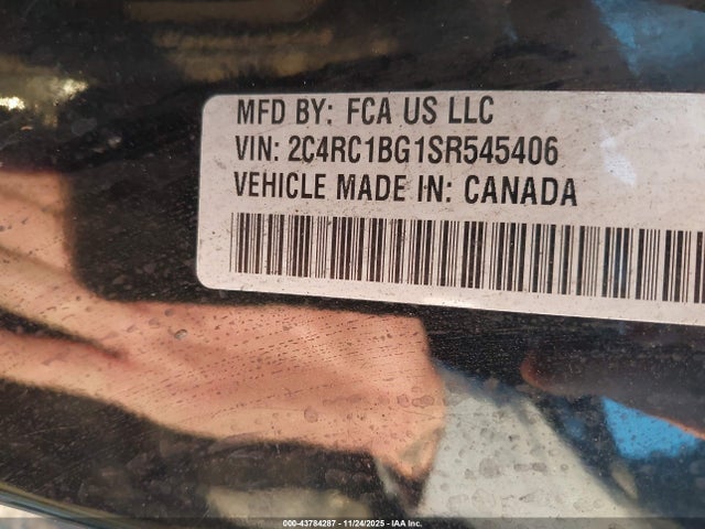 2C4RC1BG1SR545406 Chrysler Pacifica Select
