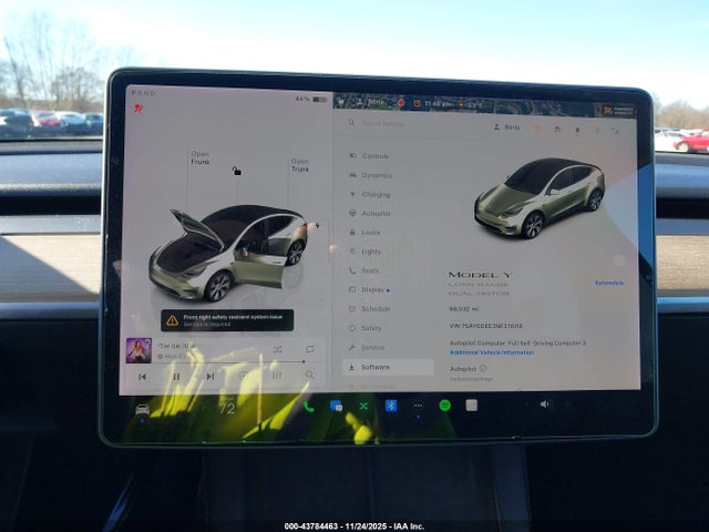 2022 TESLA MODEL Y 7SAYGDEE3NF376116 Photo 6