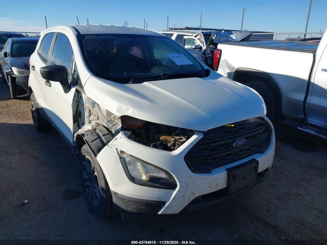 Продаж на аукціоні авто 2020 Ford Ecosport S, vin: MAJ3S2FE9LC394919, номер лоту: 43784515