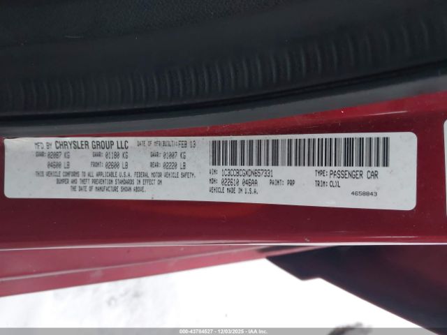 2013 CHRYSLER 200 1C3CCBCGXDN657331 Photo 8