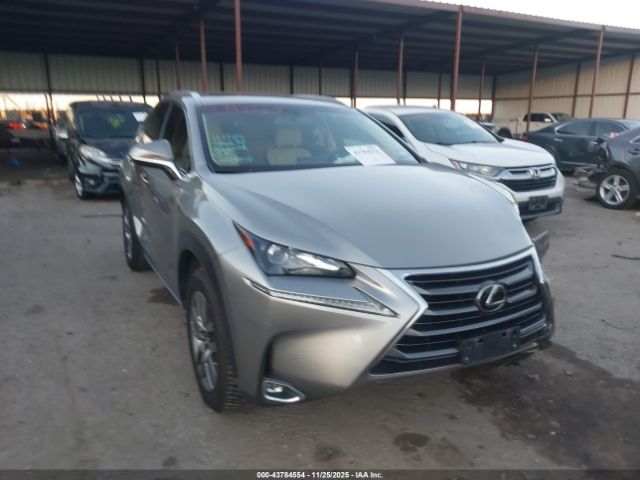 2015 LEXUS NX 200T JTJYARBZ7F2014262