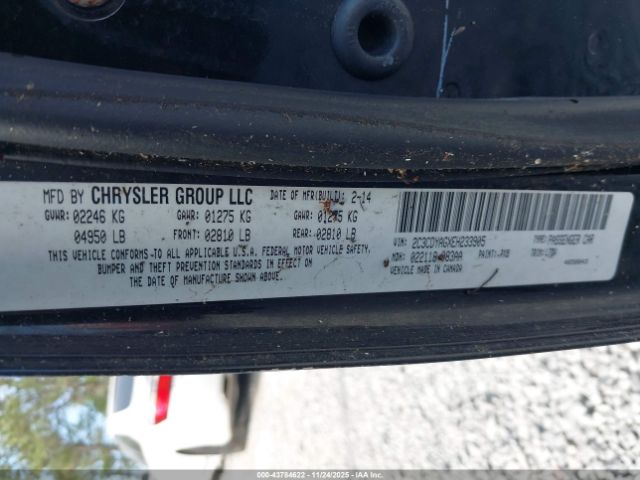 2014 DODGE CHALLENGER 2C3CDYAGXEH233905 Photo 8