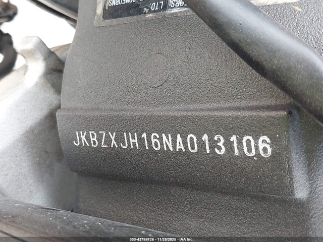 JKBZXJH16NA013106 Kawasaki Zx636 K
