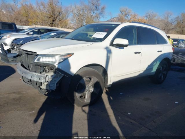 2014 ACURA MDX 5FRYD4H27EB027871 Photo 1
