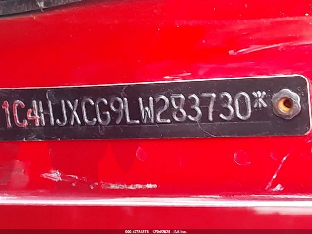 2020 JEEP WRANGLER 1C4HJXCG9LW283730 Photo 8