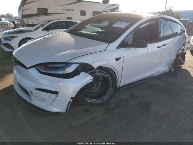 2022 TESLA MODEL X 7SAXCBE63NF339183 Photo 1