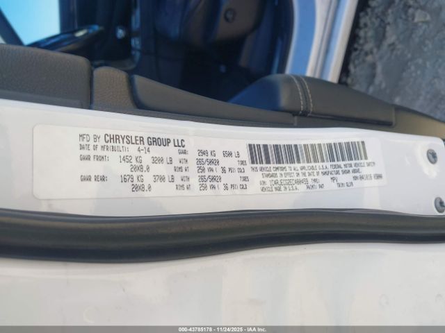 2014 JEEP GRAND CHEROKEE 1C4RJECG2EC480459 Photo 8