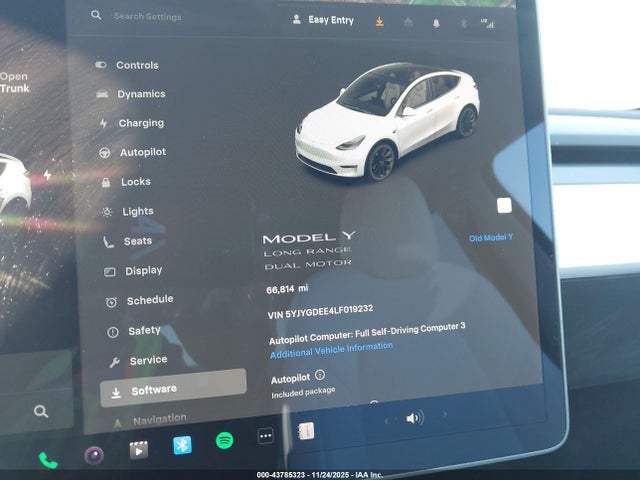 2020 TESLA MODEL Y 5YJYGDEE4LF019232 Photo 6
