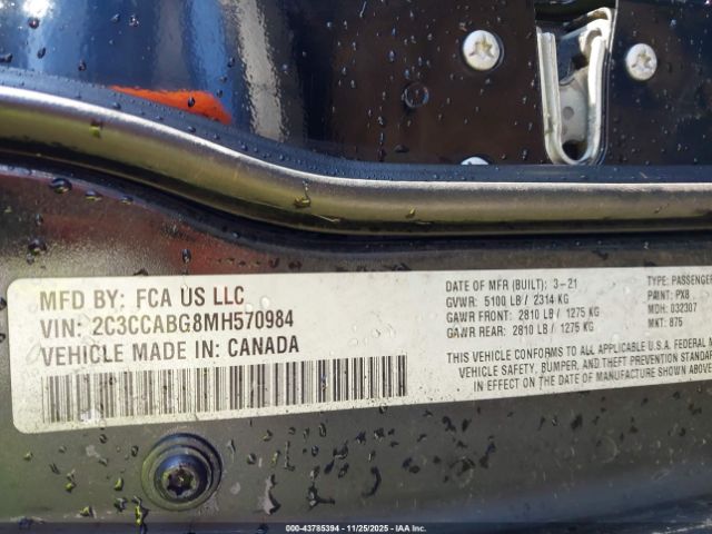 2021 CHRYSLER 300 2C3CCABG8MH570984 Photo 8