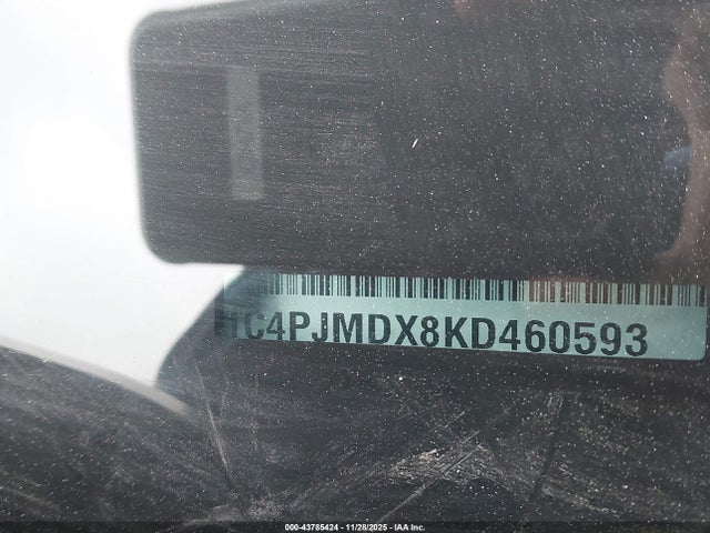 1C4PJMDX8KD460593 Jeep Cherokee