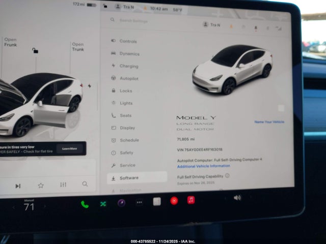 2024 TESLA MODEL Y 7SAYGDEE4RF163018 Photo 6