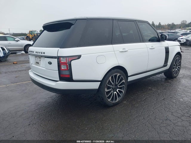 SALGS2VF3FA206197 Land Rover Range Rover 3.0l V6 Supercharged Hse