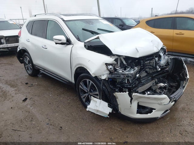 2017 Nissan Rogue Sl მანქანა იყიდება აუქციონზე, vin: 5N1AT2MVXHC833498, აუქციონის ნომერი: 43785590