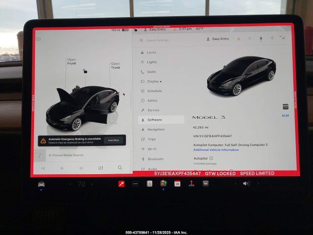 2023 TESLA MODEL 3 5YJ3E1EAXPF435447 Photo 6