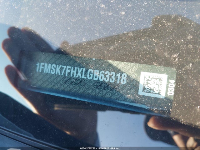 1FMSK7FHXLGB63318 Ford Explorer Limited