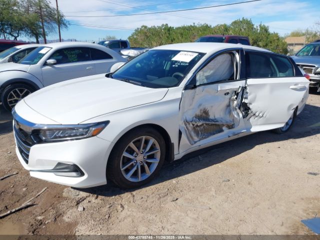 2021 HONDA ACCORD 1HGCV1F10MA015846 Photo 1