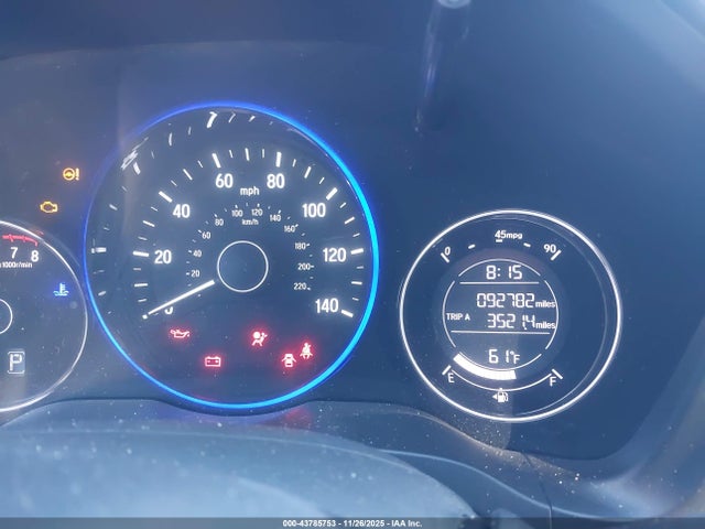 3CZRU5H3XGM756329 Honda HR-V LX