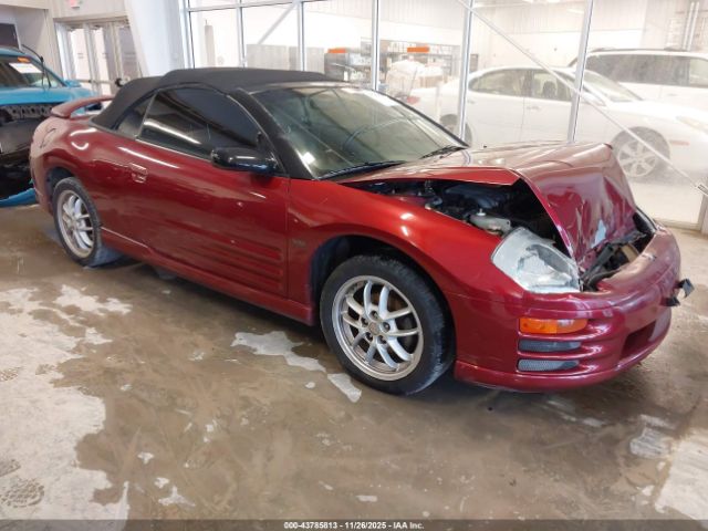 2002 MITSUBISHI ECLIPSE SPYDER 4A3AE85H22E062828