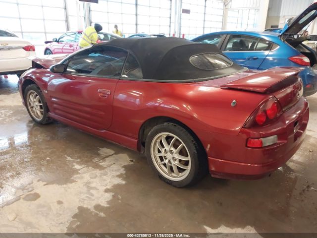 2002 MITSUBISHI ECLIPSE SPYDER 4A3AE85H22E062828 Photo 2