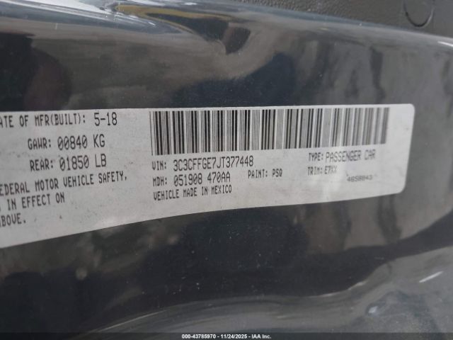 2018 FIAT 500E 3C3CFFGE7JT377448 Photo 8