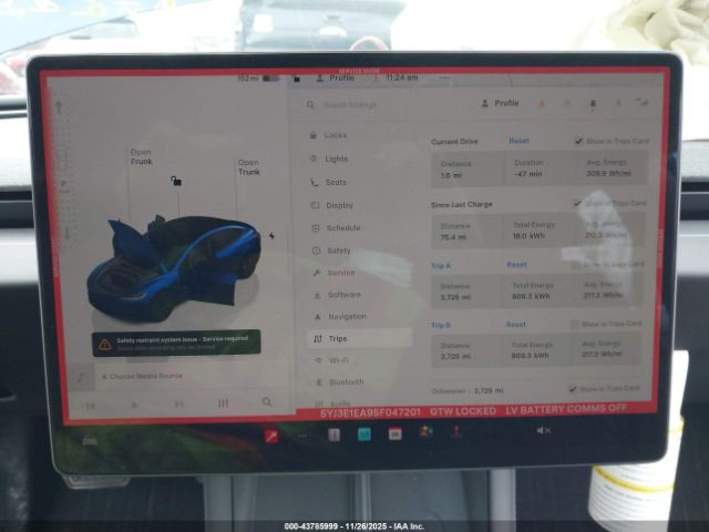 2025 TESLA MODEL 3 5YJ3E1EA9SF047201 Photo 6