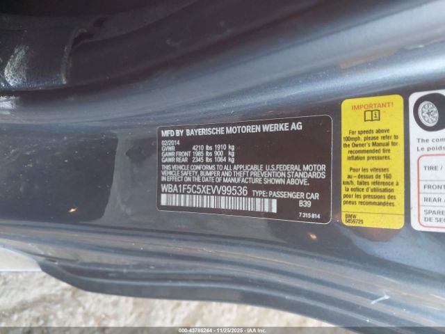 2014 BMW 228I WBA1F5C5XEVV99536 Photo 8