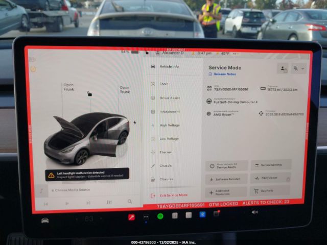 2024 TESLA MODEL Y 7SAYGDEE4RF165691 Photo 6