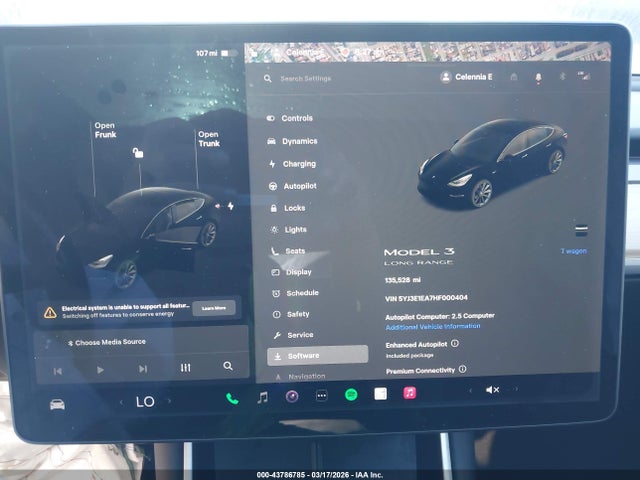 2017 TESLA MODEL 3 5YJ3E1EA7HF000404 Photo 6