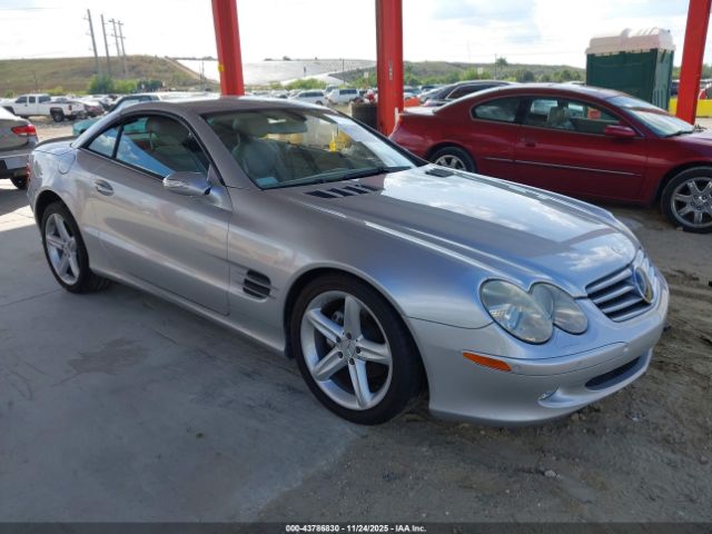 2005 MERCEDES-BENZ SL 500 WDBSK75F45F086991