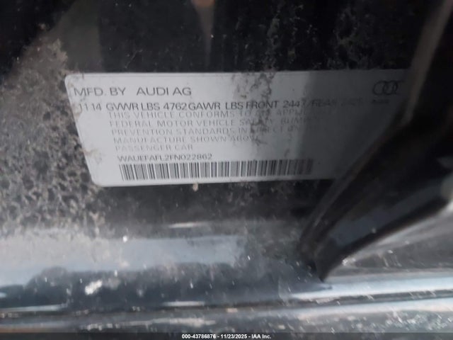 2015 AUDI A4 WAUEFAFL2FN022862 Photo 8