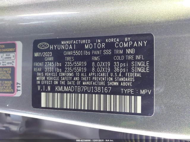 2023 GENESIS GV70 KMUMADTB7PU138167 Photo 8