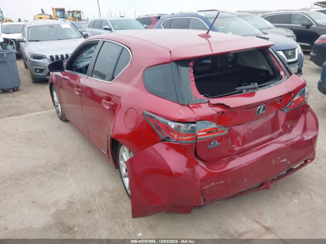 2012 LEXUS CT 200H JTHKD5BH5C2091724 Photo 2