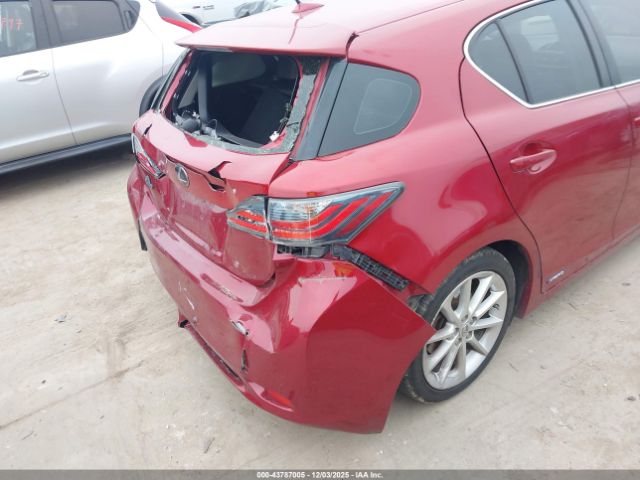 2012 LEXUS CT 200H JTHKD5BH5C2091724 Photo 5