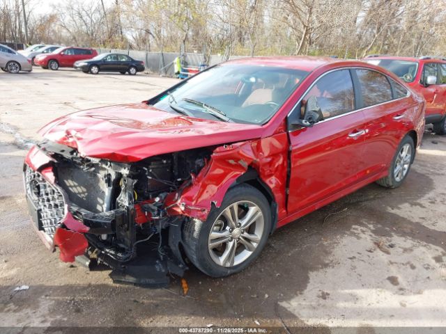 2019 HYUNDAI SONATA 5NPE34AF3KH800031 Photo 1