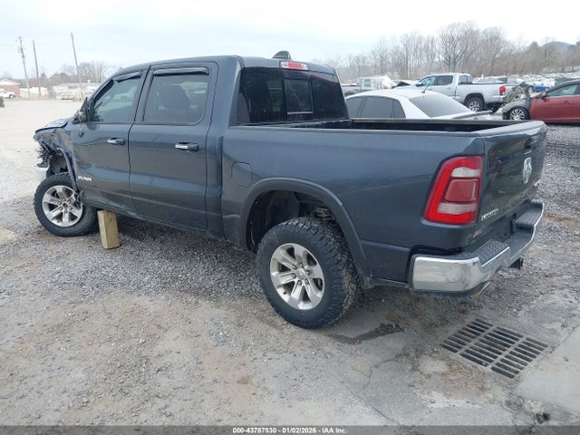 43787530 :رقم المزاد ، 1C6SRFJT7KN738658 vin ، 2019 Ram 1500 Laramie  4x4 5'7 Box مزاد بيع