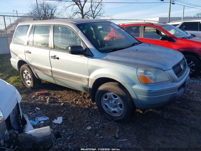 2003 HONDA PILOT 2HKYF18143H613105