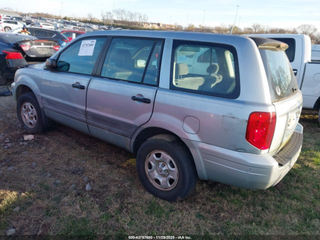 2003 HONDA PILOT 2HKYF18143H613105 Photo 2