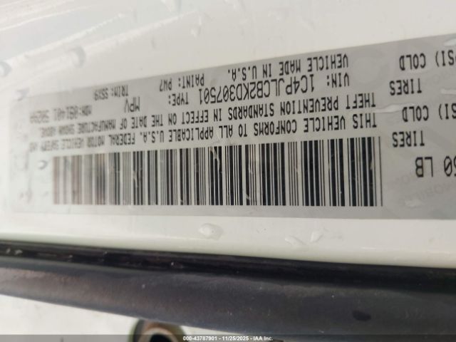 2019 JEEP CHEROKEE 1C4PJLCB2KD307501 Photo 8