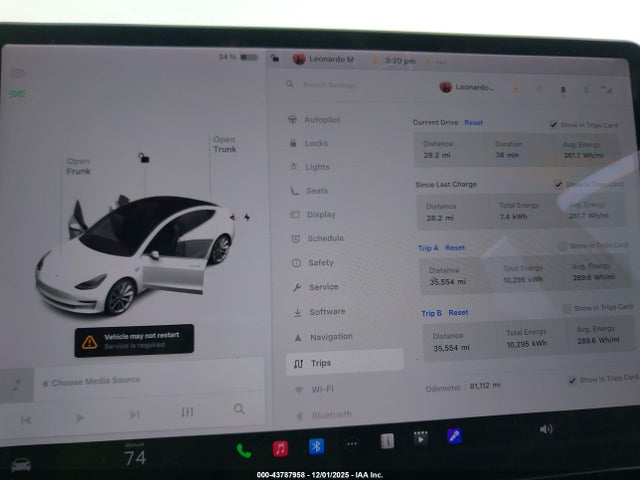 2018 TESLA MODEL 3 5YJ3E1EAXJF006476 Photo 6