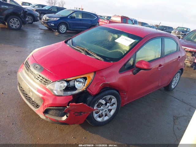 2013 KIA RIO KNADM5A38D6135206 Photo 1
