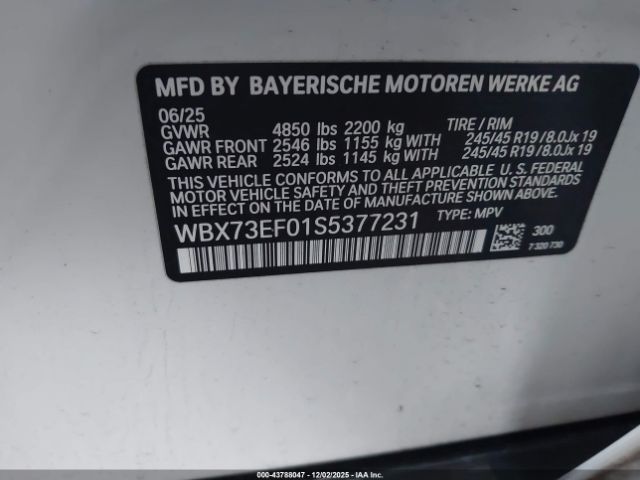 2025 BMW X1 WBX73EF01S5377231 Photo 8