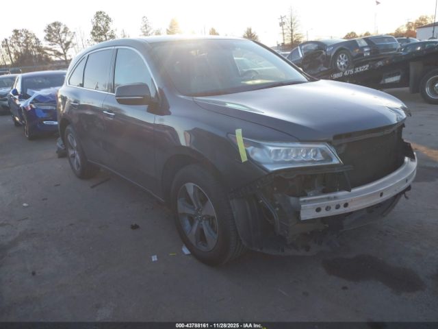 2014 ACURA MDX 5FRYD3H29EB015568 Photo 0