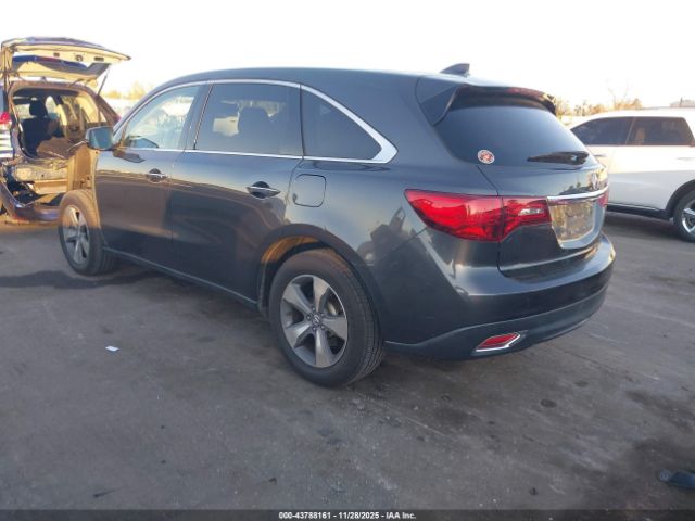 2014 ACURA MDX 5FRYD3H29EB015568 Photo 2